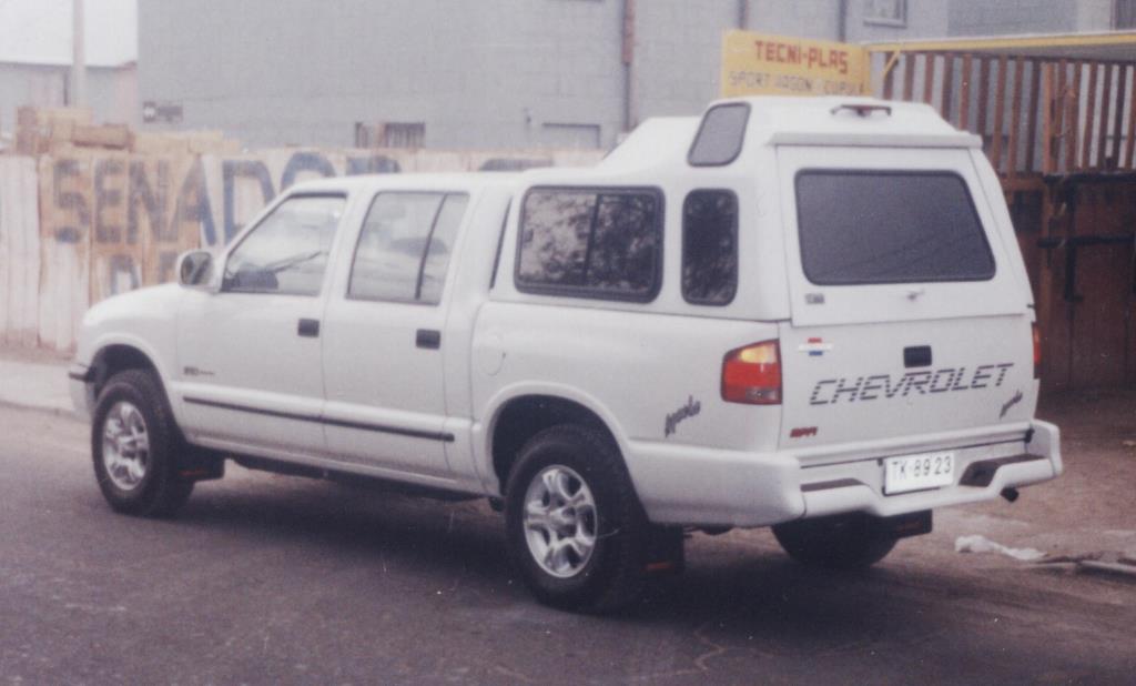 cùpula fragata chevrolet S-10 APACHE
